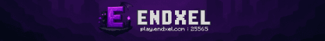 Endxel Network banner Endxel Network Minecraft server banner