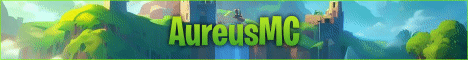 AureusMC banner AureusMC Minecraft server banner