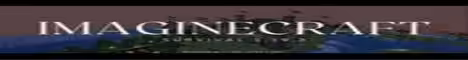 ImagineCraft banner ImagineCraft Minecraft server banner