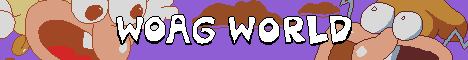 Woag World banner Woag World Minecraft server banner