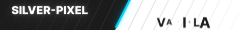 Silver-Pixel banner Silver-Pixel Minecraft server banner