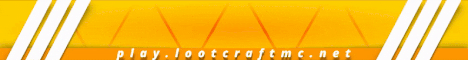 LootCraftMC banner LootCraftMC Minecraft server banner
