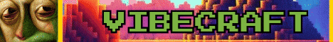 Vibecraft banner Vibecraft Minecraft server banner