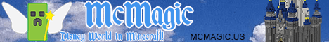mcMagic banner mcMagic Minecraft server banner