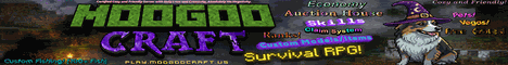 MooGoo Craft banner MooGoo Craft Minecraft server banner
