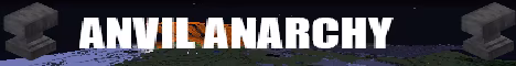 Anvil Anarchy banner Anvil Anarchy Minecraft server banner