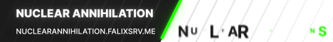 Nuclear Annihilation banner Nuclear Annihilation Minecraft server banner