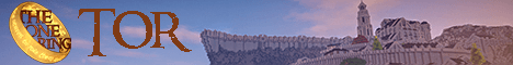 The One Ring banner The One Ring Minecraft server banner