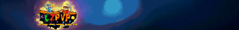 CZPVP banner CZPVP Minecraft server banner