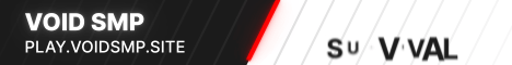 Void smp banner Void smp Minecraft server banner