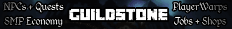 GuildStone banner GuildStone Minecraft server banner