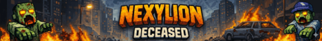 Nexylion Deceased banner Nexylion Deceased Minecraft server banner