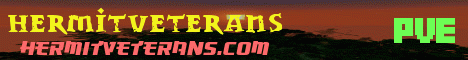HermitVeterans banner HermitVeterans Minecraft server banner