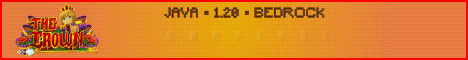 The Crown banner The Crown Minecraft server banner