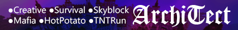 ArchiTect banner ArchiTect Minecraft server banner