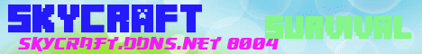 skycraft banner skycraft Minecraft server banner