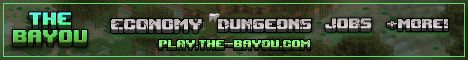 The Bayou banner The Bayou Minecraft server banner