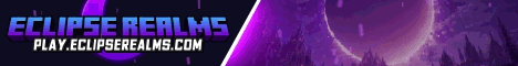Eclipse Realms Network banner Eclipse Realms Network Minecraft server banner