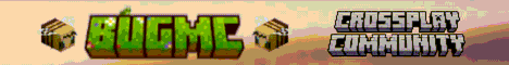 BugMC banner BugMC Minecraft server banner