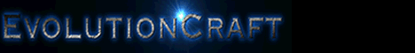 EvolutionCraft banner EvolutionCraft Minecraft server banner
