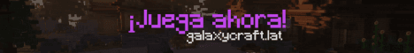 GalaxyCraft banner GalaxyCraft Minecraft server banner