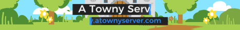 A Towny Server banner A Towny Server Minecraft server banner