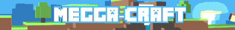 Megga-CRAFT banner Megga-CRAFT Minecraft server banner