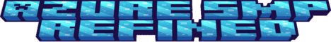 Azure SMP Refined banner Azure SMP Refined Minecraft server banner