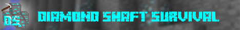 Diamond Shaft banner Diamond Shaft Minecraft server banner