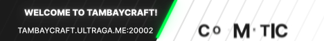 tambaycraft banner tambaycraft Minecraft server banner