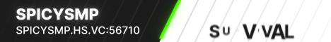 SpicySmp banner SpicySmp Minecraft server banner