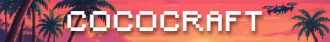 CocoCraft banner CocoCraft Minecraft server banner