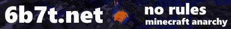 6b7t banner 6b7t Minecraft server banner