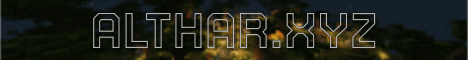 Althar banner Althar Minecraft server banner