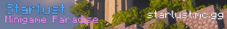 Starlust banner Starlust Minecraft server banner