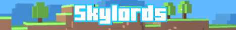 SkyLords banner SkyLords Minecraft server banner