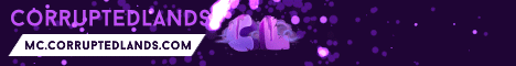 CorruptedLands banner CorruptedLands Minecraft server banner