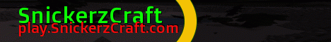 SnickerzCraft banner SnickerzCraft Minecraft server banner
