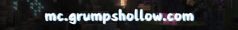Grumps Hollow SMP banner Grumps Hollow SMP Minecraft server banner