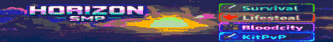Horizon Smp banner Horizon Smp Minecraft server banner