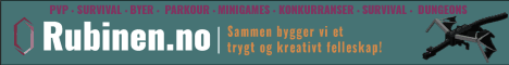 Rubinen banner Rubinen Minecraft server banner