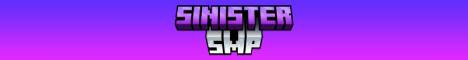 SinisterSMP banner SinisterSMP Minecraft server banner