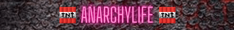 AnarchyLife banner AnarchyLife Minecraft server banner