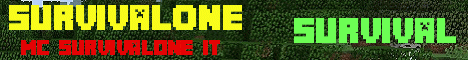 SurvivalOne banner SurvivalOne Minecraft server banner
