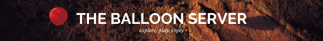 The Balloon Server banner The Balloon Server Minecraft server banner