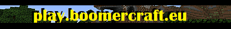 Boomercraft.eu banner Boomercraft.eu Minecraft server banner