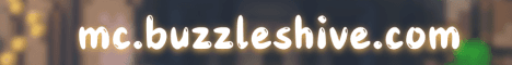 Buzzle Hive banner Buzzle Hive Minecraft server banner