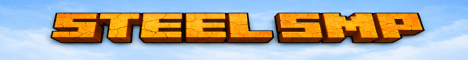 Steel SMP banner Steel SMP Minecraft server banner