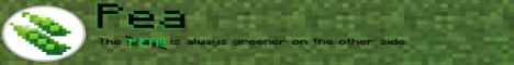 PeaMC banner PeaMC Minecraft server banner