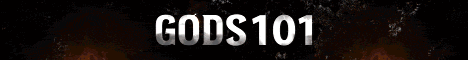 Gods101 banner Gods101 Minecraft server banner